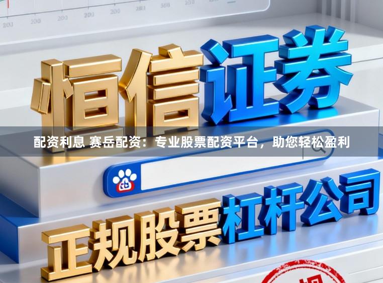 配资利息 赛岳配资：专业股票配资平台，助您轻松盈利