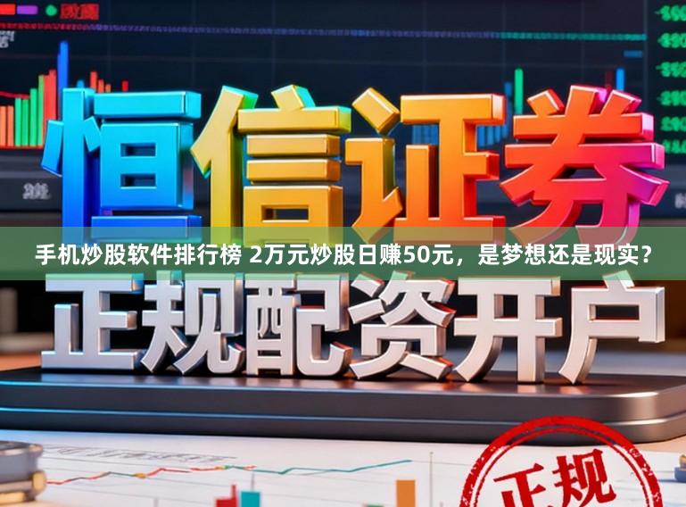 手机炒股软件排行榜 2万元炒股日赚50元，是梦想还是现实？