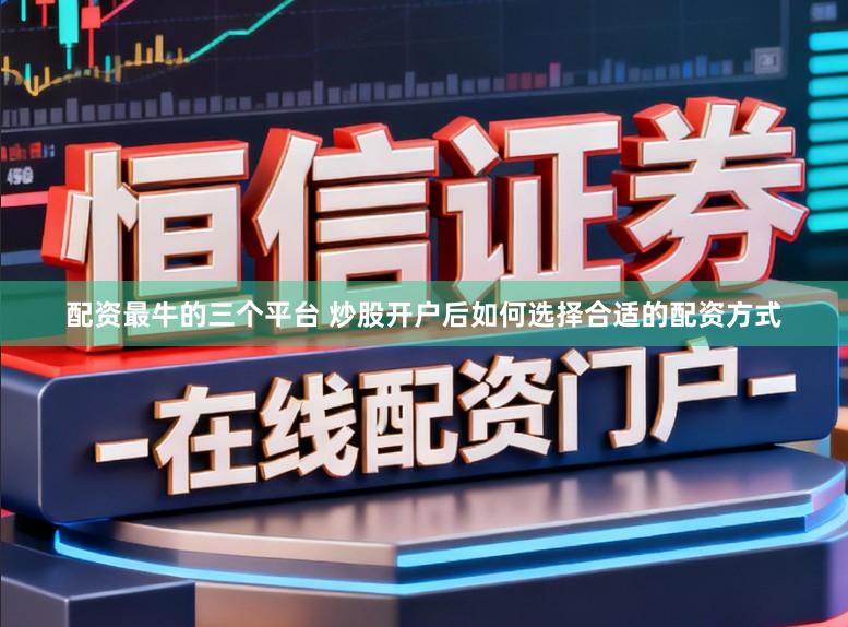 配资最牛的三个平台 炒股开户后如何选择合适的配资方式