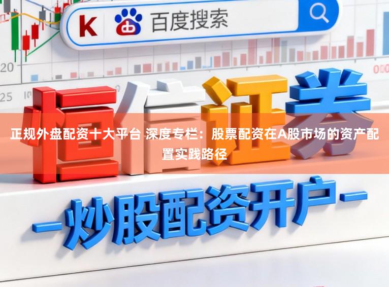 正规外盘配资十大平台 深度专栏：股票配资在A股市场的资产配置实践路径